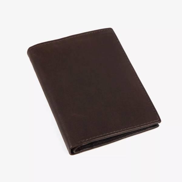 Lommebok skinn Medium Brun