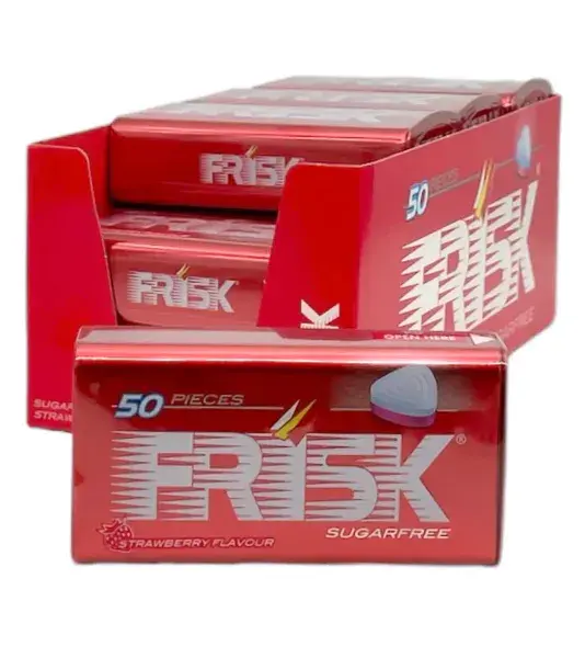Datodeal | Frisk Tin Strawberry 12x35g | Storpakk