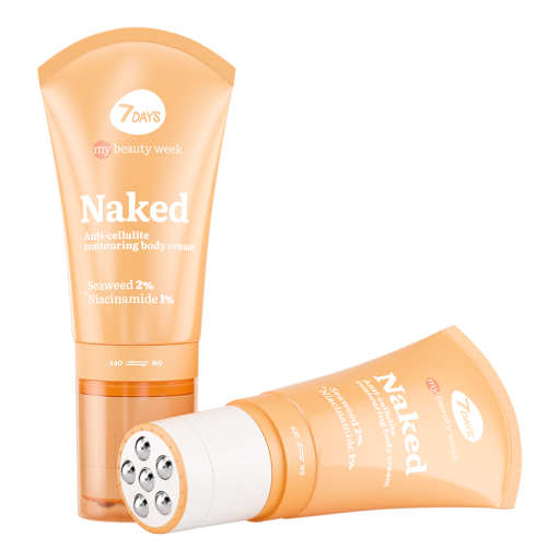 7DAYS 7DAYS MY BEAUTY WEEK Naked Anti-Cellulite Contouring Body Cream Seaweed 2% + Niacinamide 1%- 130 ml