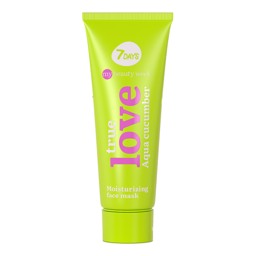 7DAYS 7DAYS MY BEAUTY WEEK Moisturizing Face Mask TRUE LOVE- 80 ml