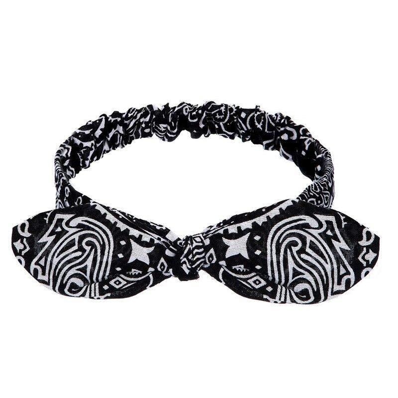B2X Bandana hårbånd - svart