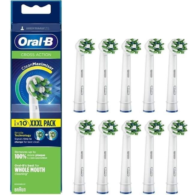 Oral B Børstehode CrossAction 10stk
