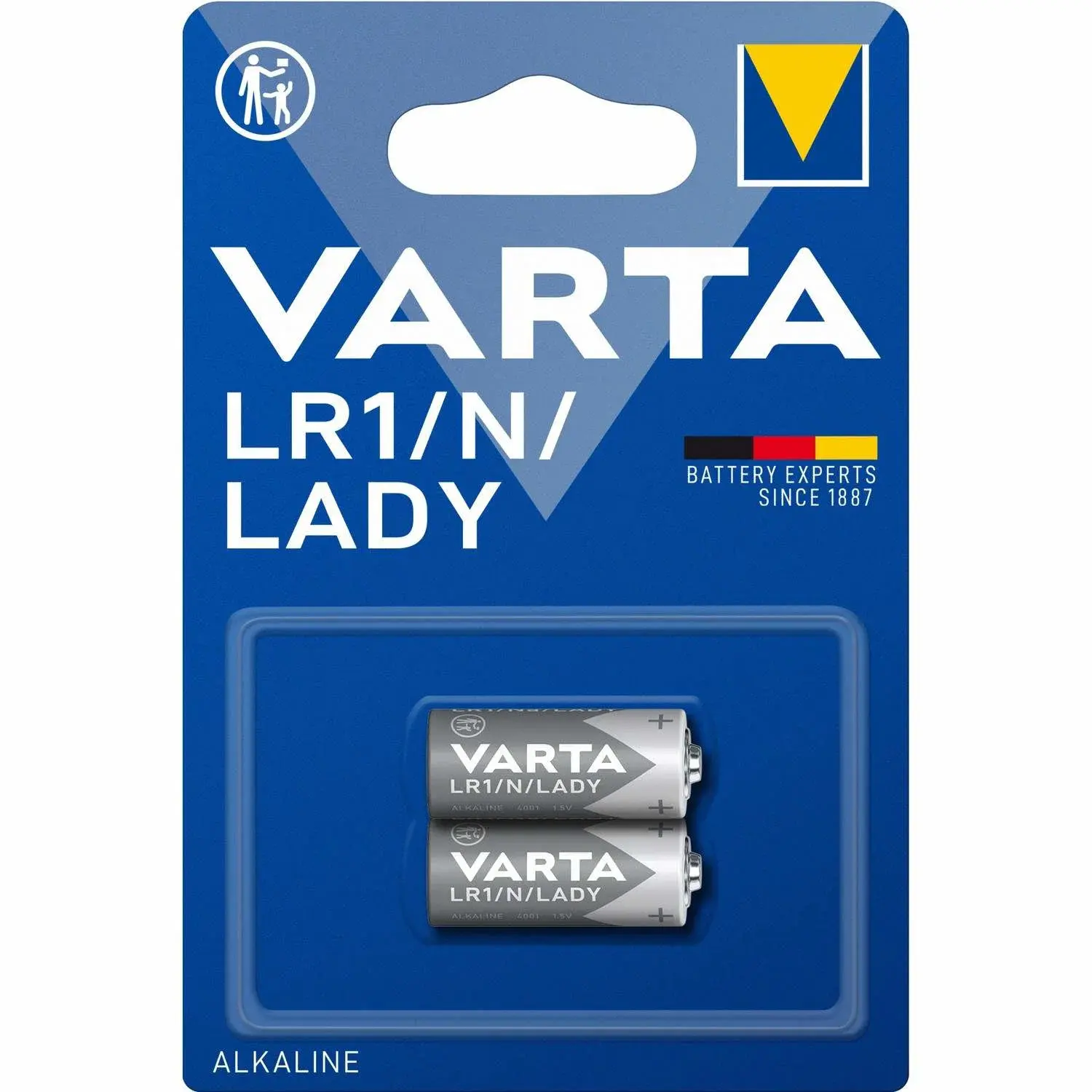 Varta LR1 / N / LADY 1,5V Alkalisk batteri 2-pak