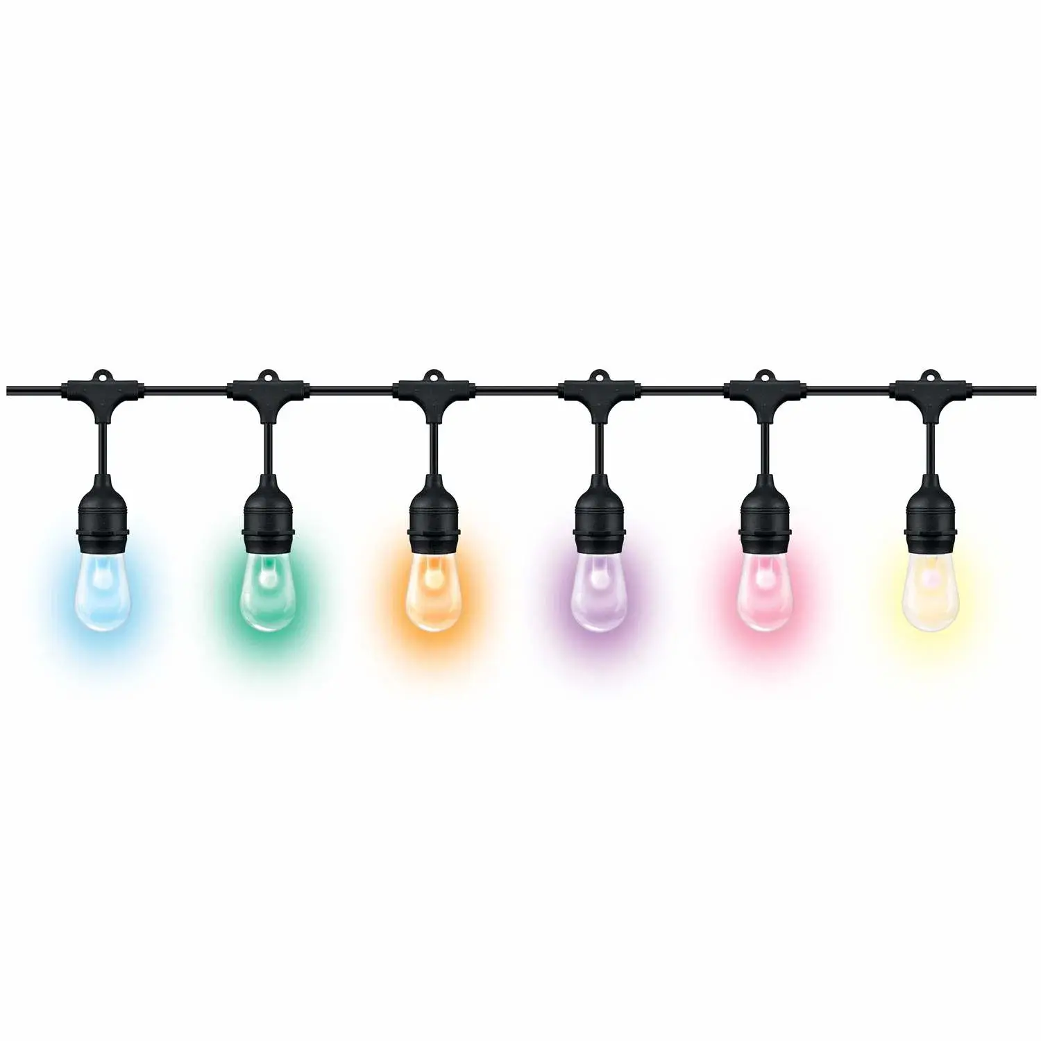 WiZ WiFi Lysstreng 12 lyskilder 12W IP65 14,8m