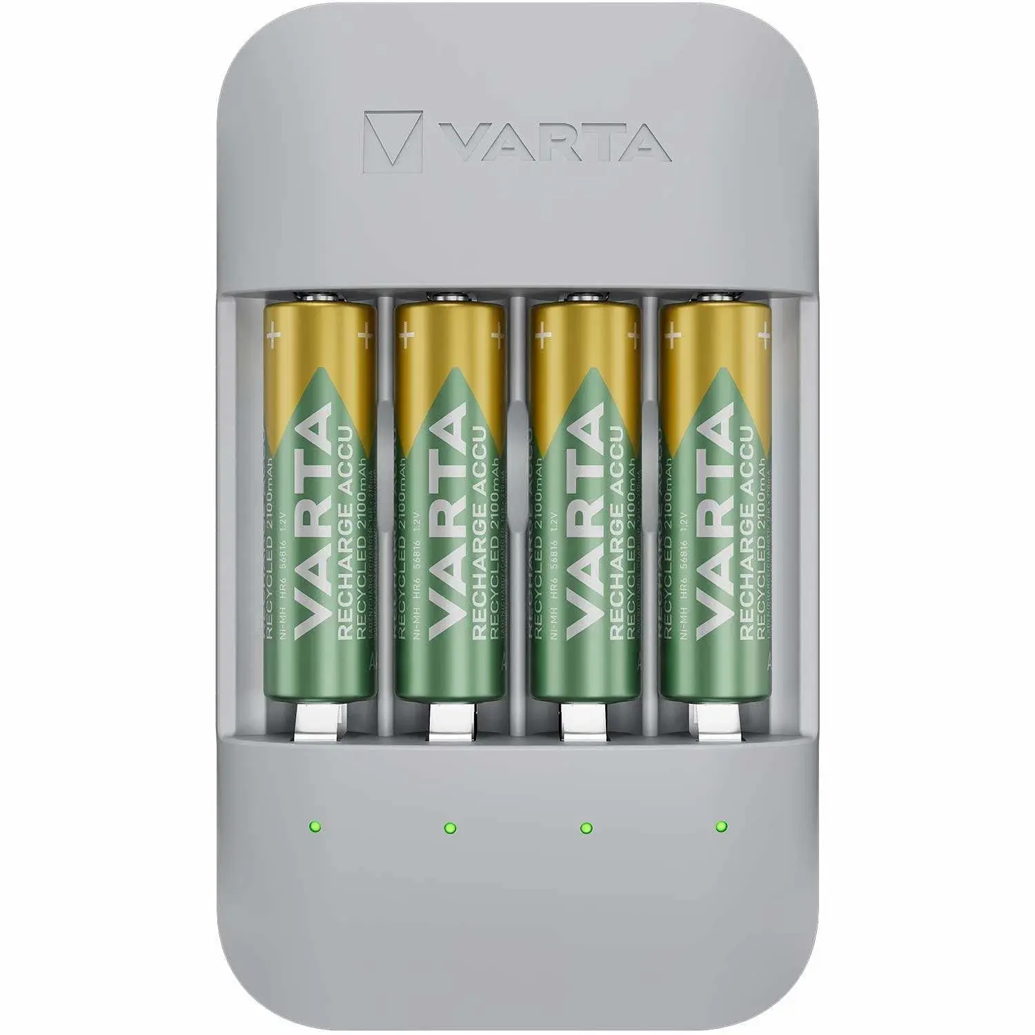 Varta Eco Charger Pro Resirkulert inkl. 4x AA 2100 mAh