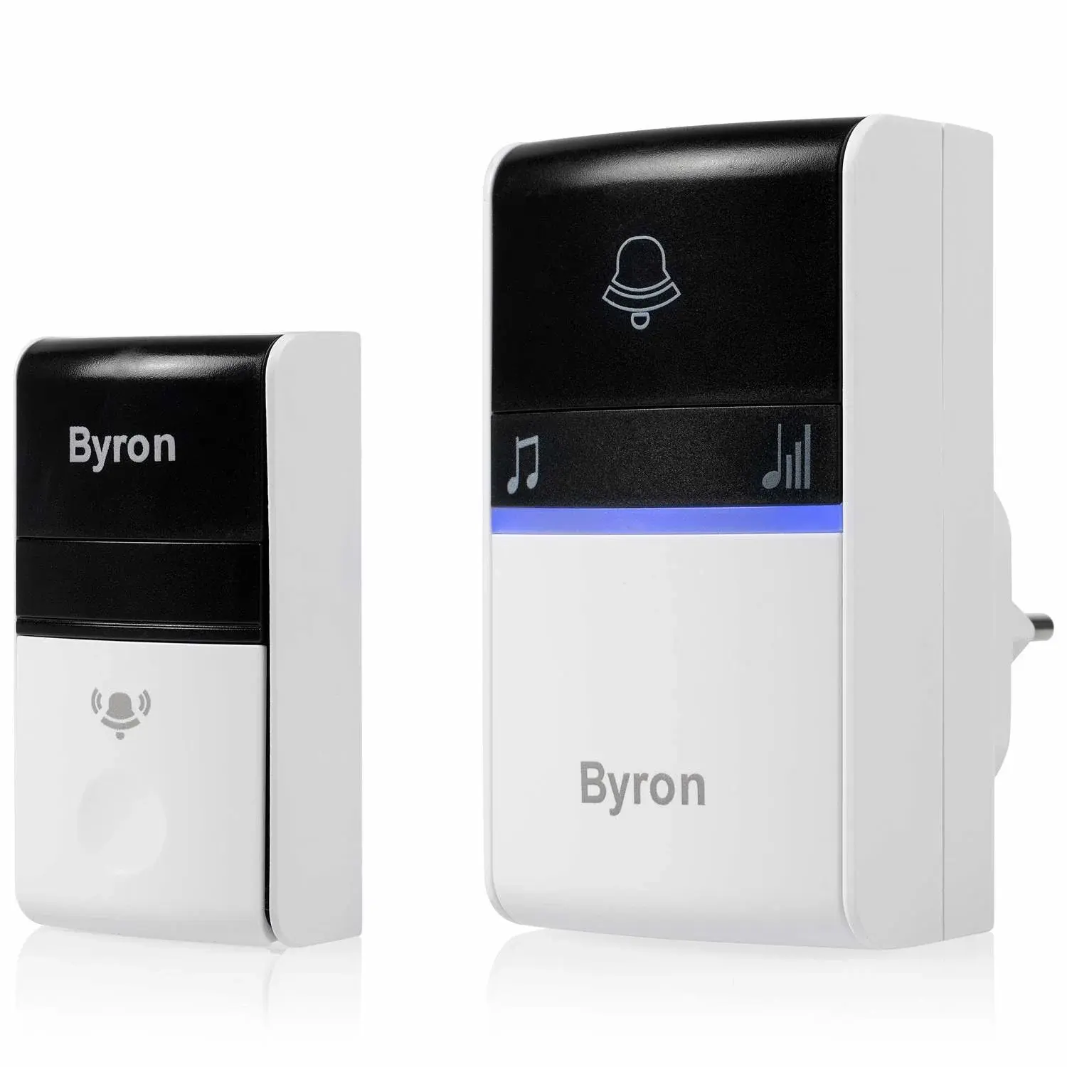 Byron Trådløs ringeklokke Kinetic Ingen batteri