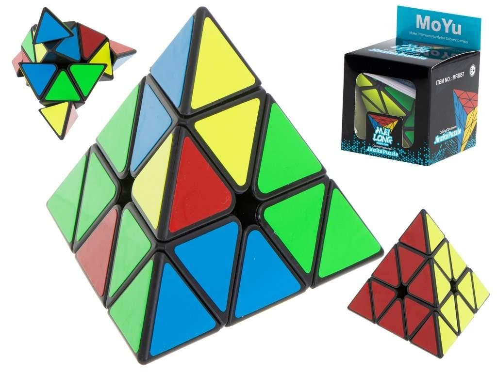Pricenet Pyraminx kube 10x10x10cm for logikktrening