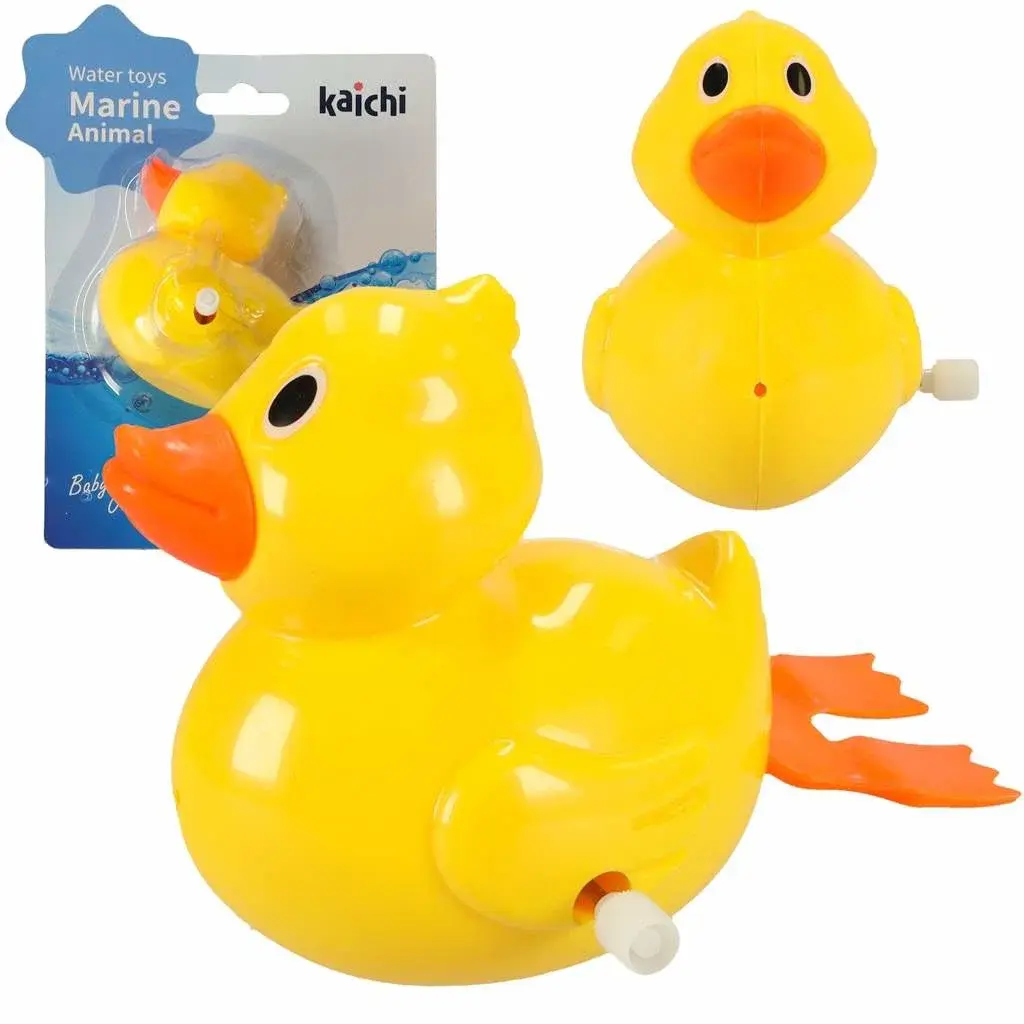 Pricenet Bath Toy Duck - Bevegelige føtter, slitesterk plast