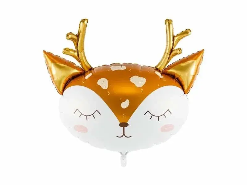 Pricenet Hjort Folieballong 73x64 cm - Barneselskap