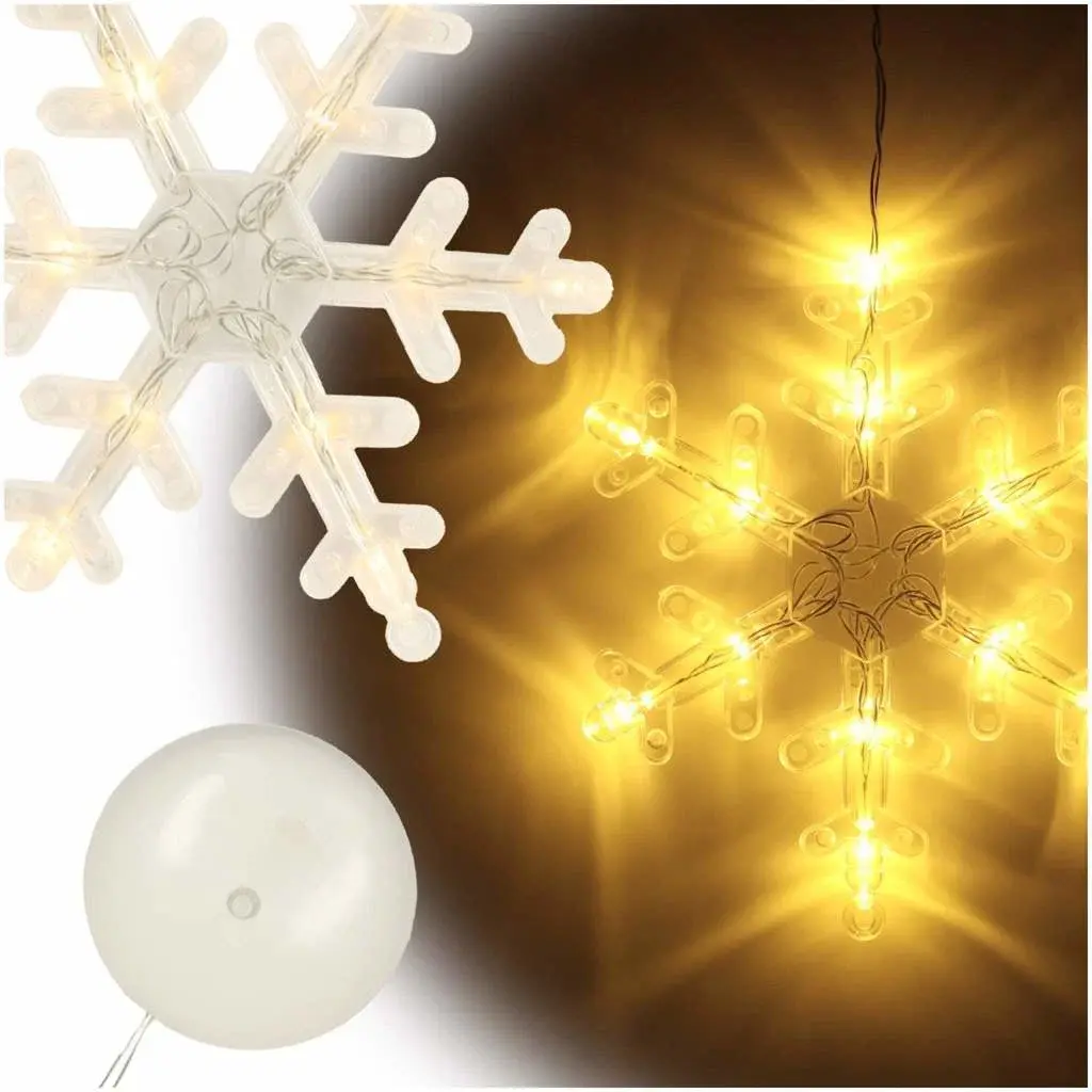 Pricenet LED Taklampe Snowflake 45cm - Julebelysning 10 LED