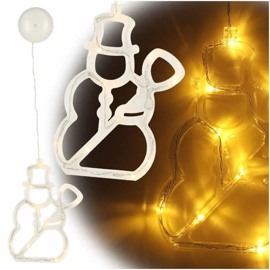 Pricenet LED-taklys Snowman Christmas 49cm 10 LED-er