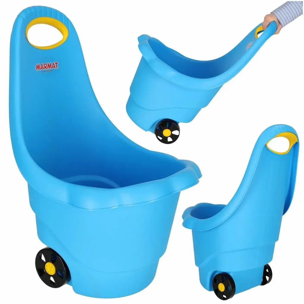 Pricenet Multifunksjonell barnevogn trillebår - Daisy Blue