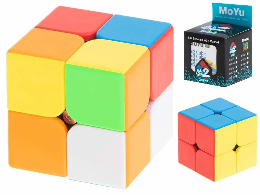 Pricenet 2x2 Puzzle Cube - Logikkspill for alle aldre