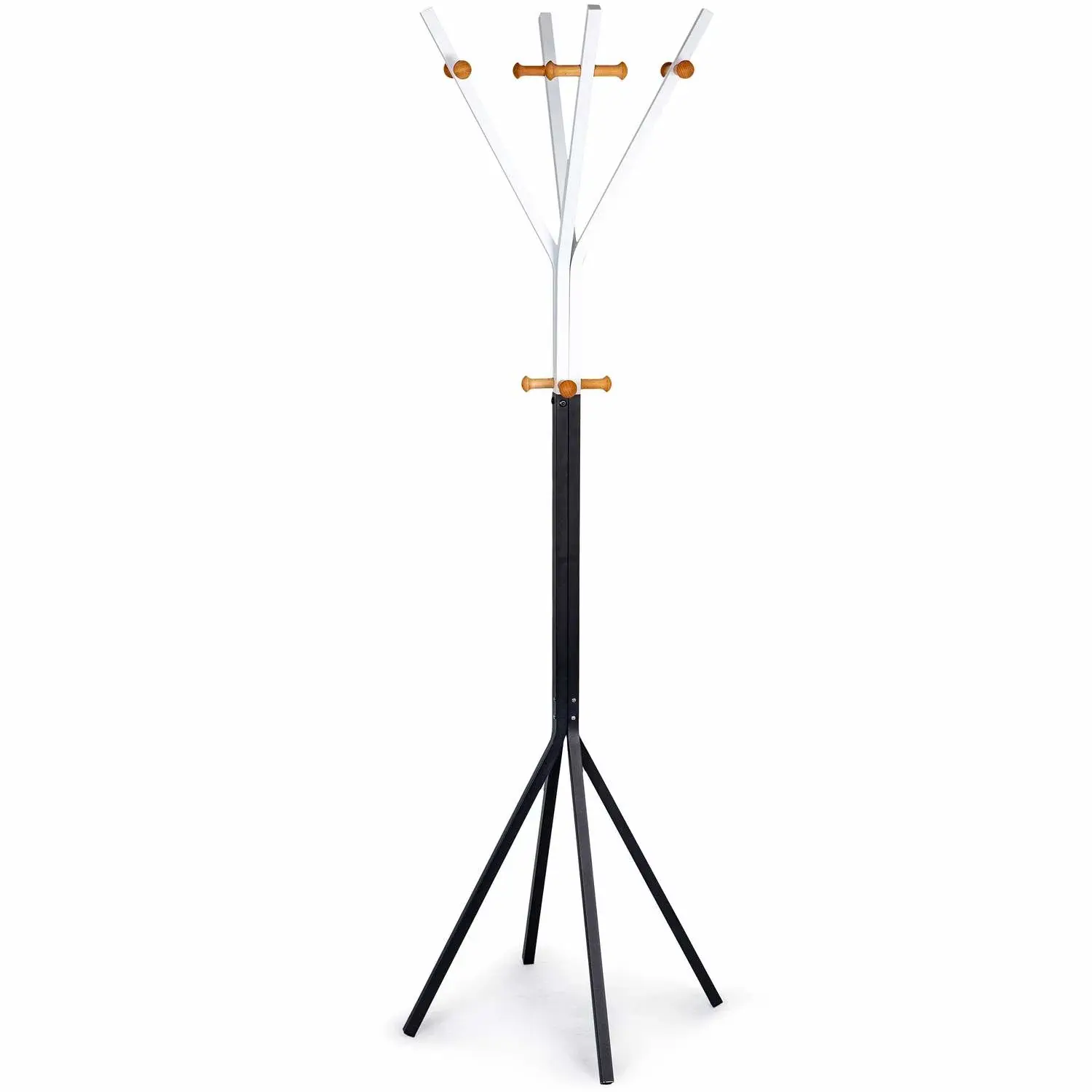Modernhome Kleshenger i metall med 8 kroker - moderne design