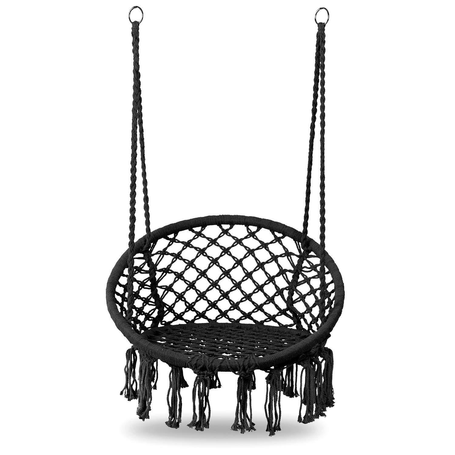 Modernhome Værbestandig hengestol, mørke farger, 150 kg