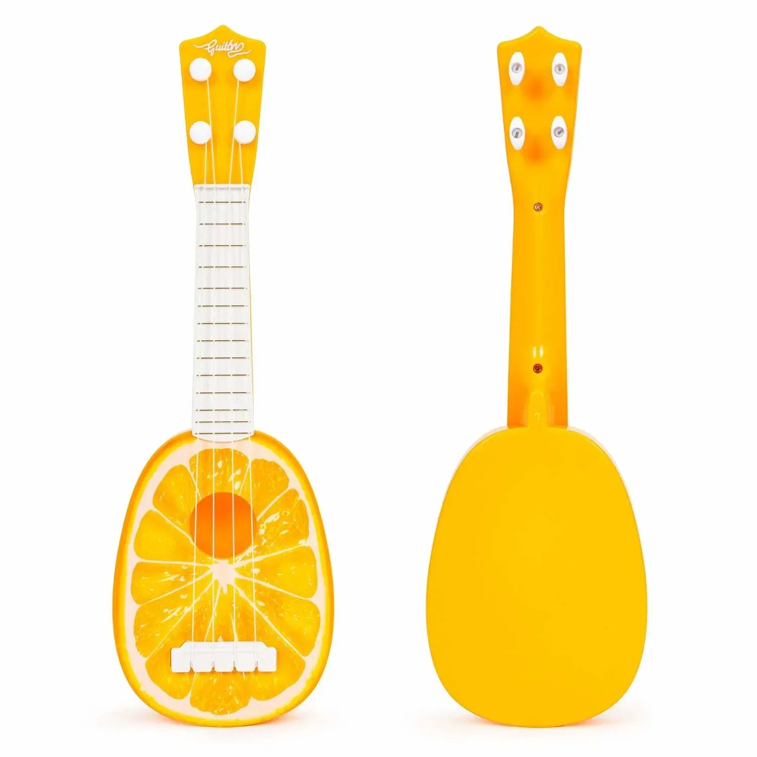 Ecotoys Ukulele 3+ for barn med lettvektskonstruksjon, 4 strenger