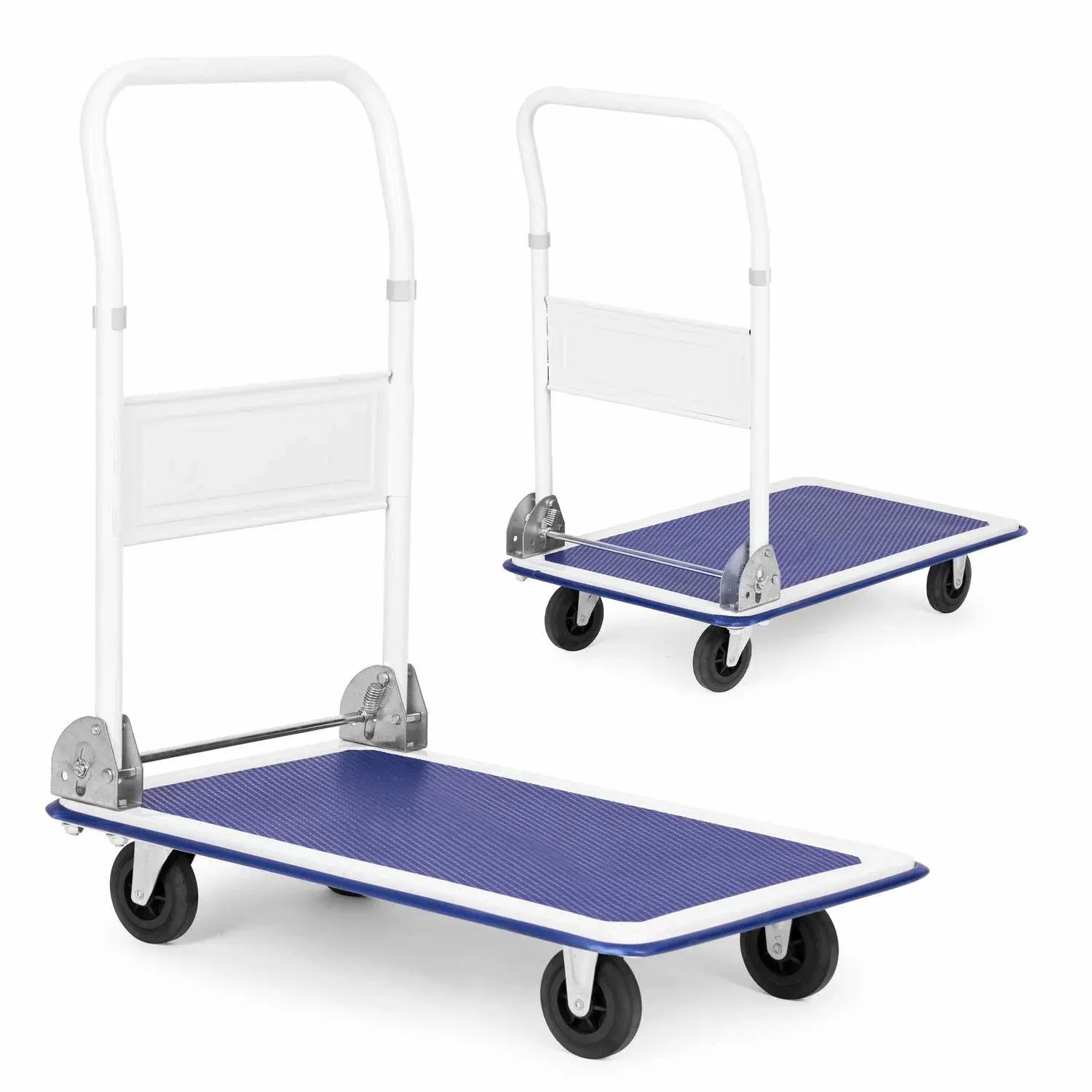 Modernhome Sammenleggbar Transportvogn 150 kg med gummihjul