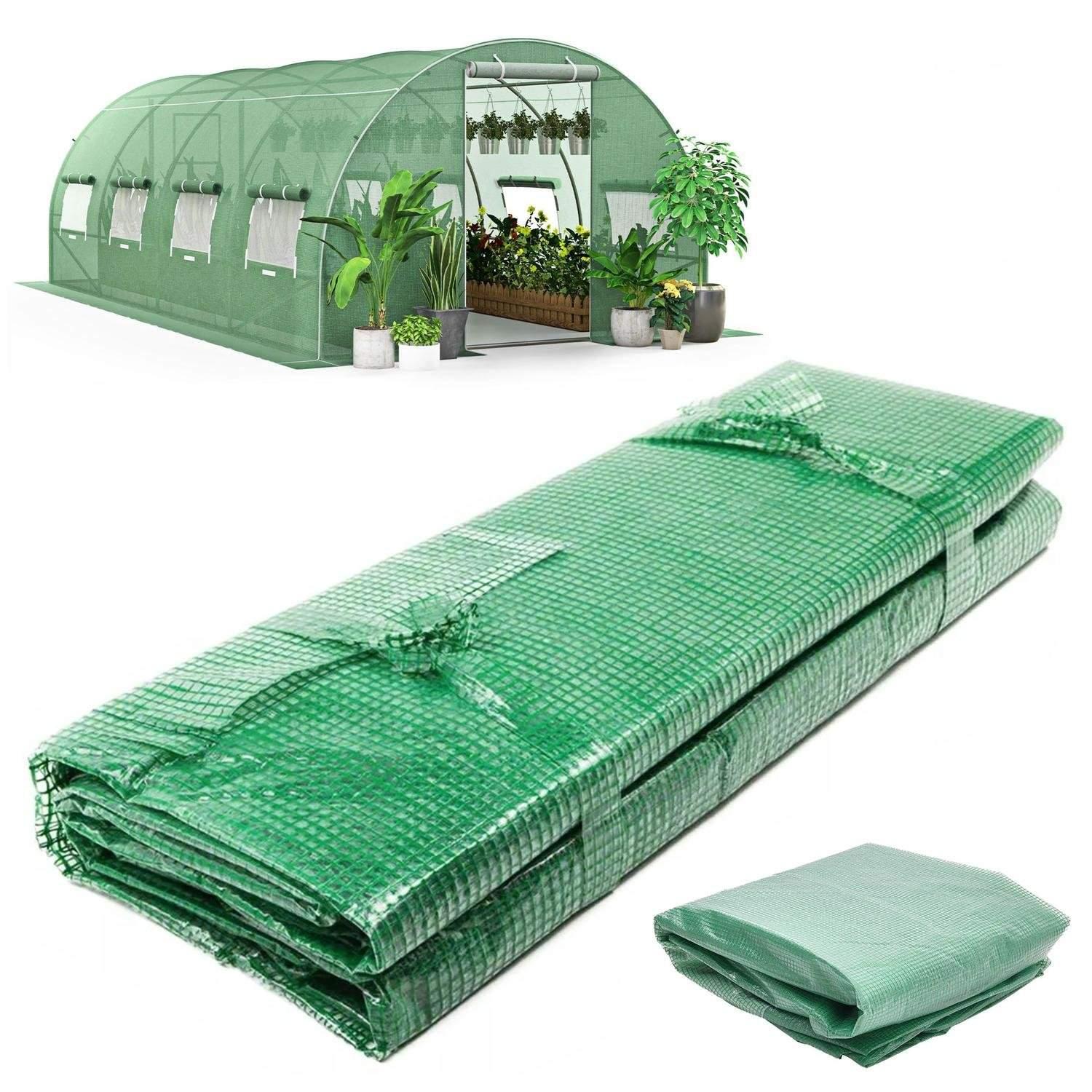 Modernhome Gjennomsiktig UV6-folie for drivhustunnel 2x4,5m