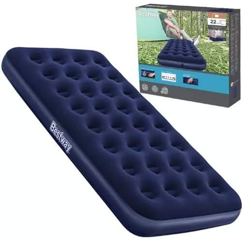 Bestway Oppblåsbar madrass 188x99x22cm - Slitesterk komfort