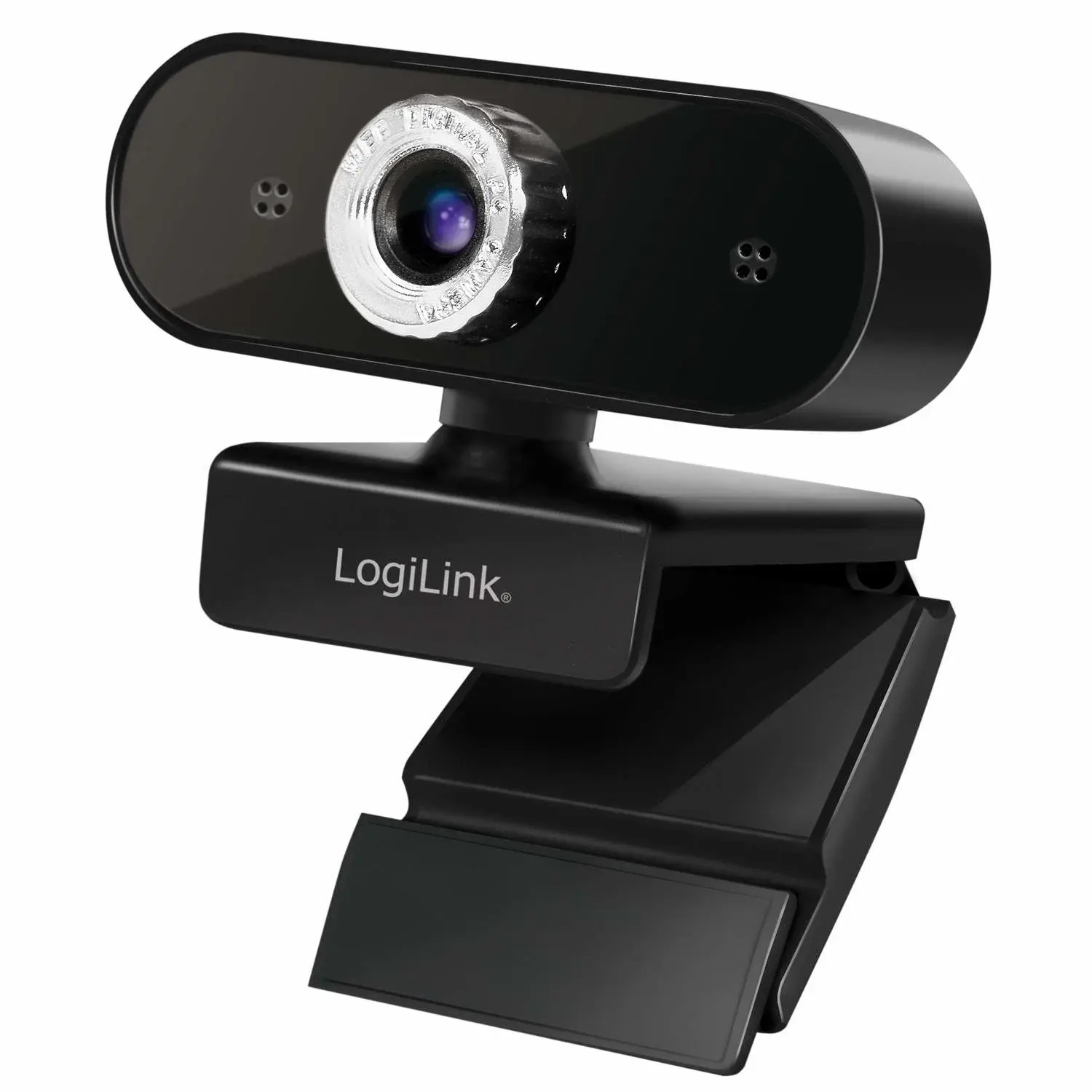 LogiLink Webkamera HD 1080p med innebygd mikrofon