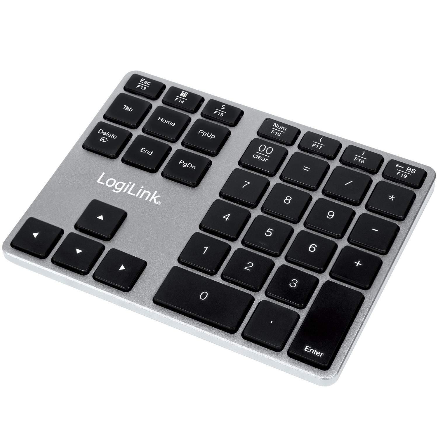 LogiLink Trådløst numerisk tastatur med piltaster