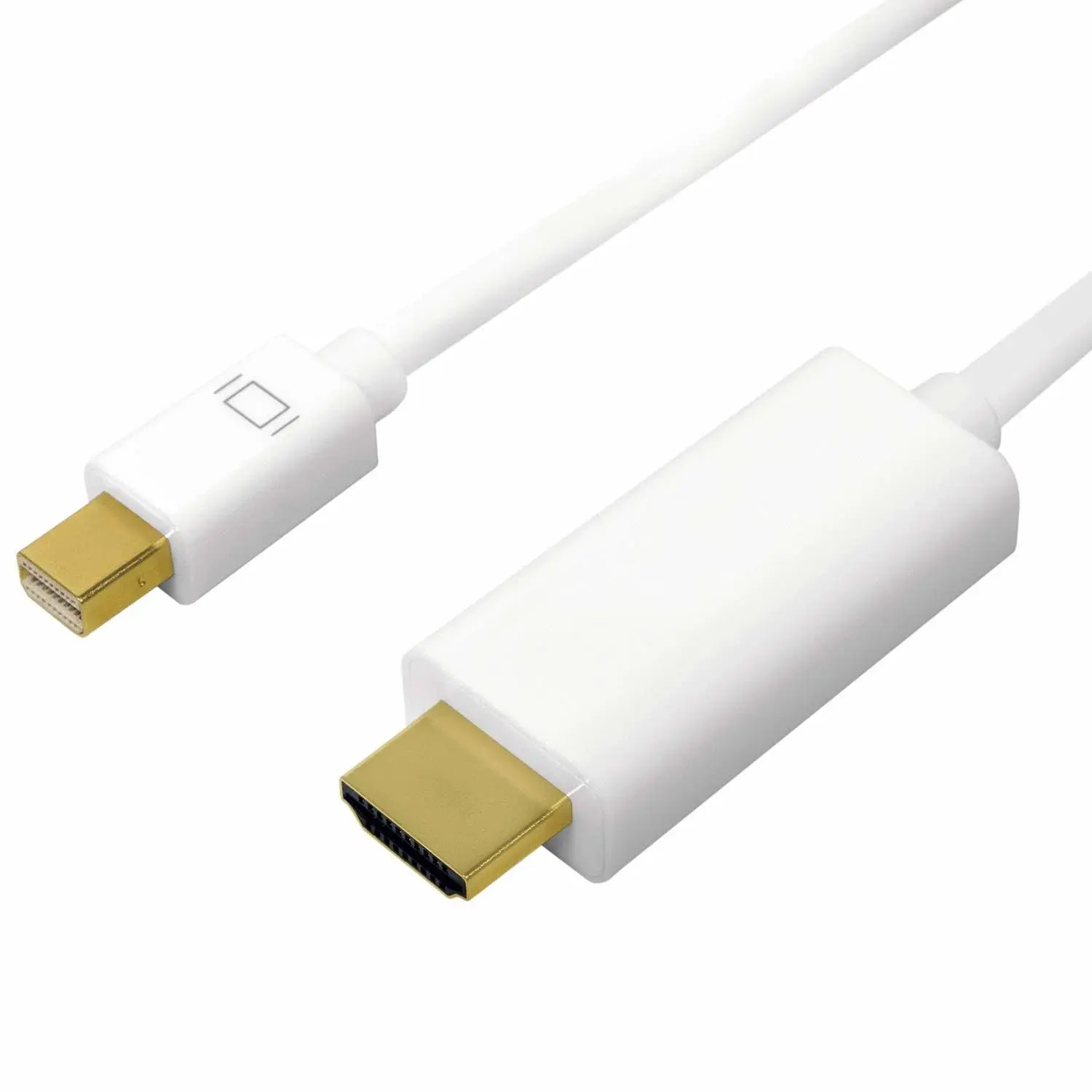 LogiLink Mini DisplayPort - HDMI 4K 2m Hvit
