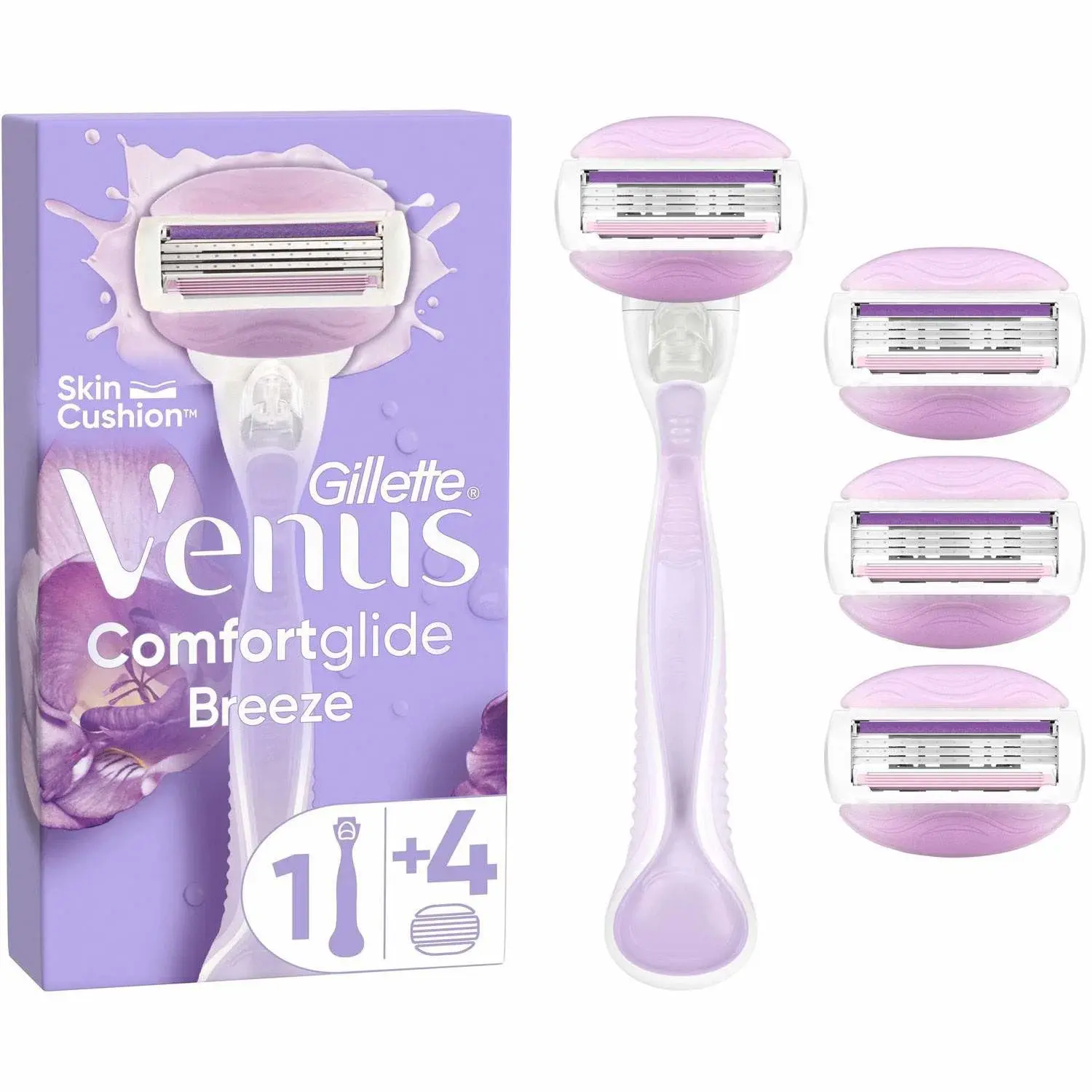 Gillette Razor Venus Comfortglide Breeze 4 barberblader