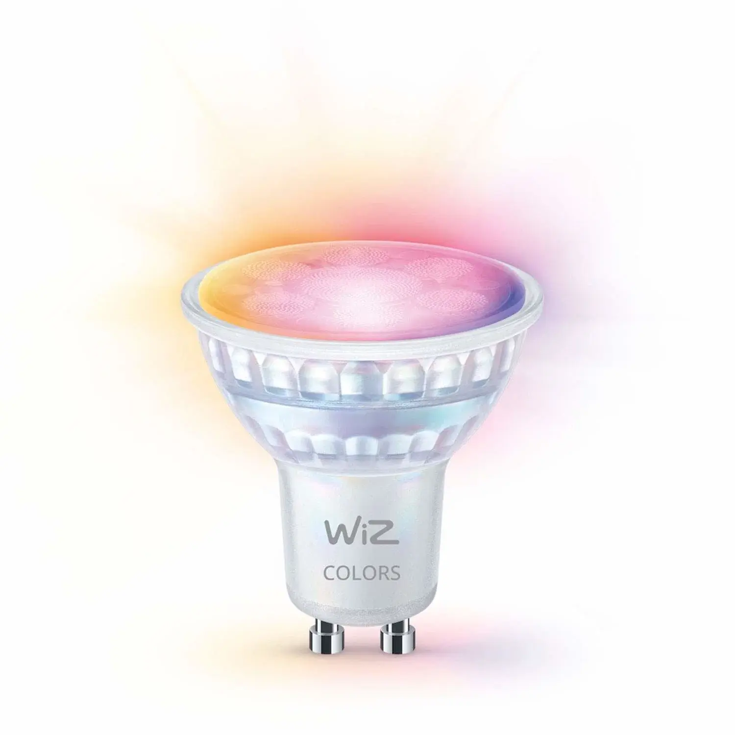 WiZ WiFi Smart LED GU10 50W 345lm Farge + Varm-kald hvit 1-pakning