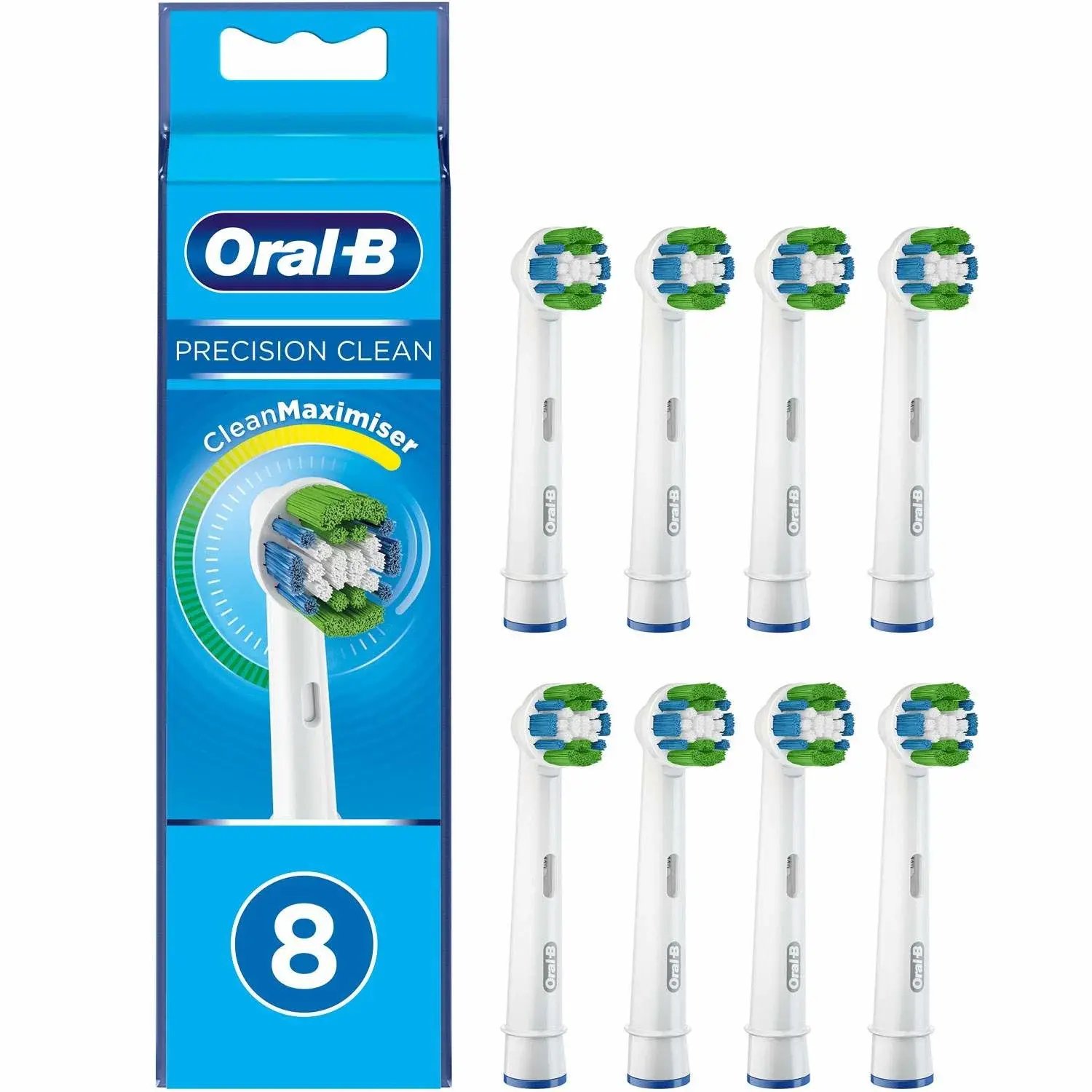 Oral B Børstehode Precision Clean XXL 8stk