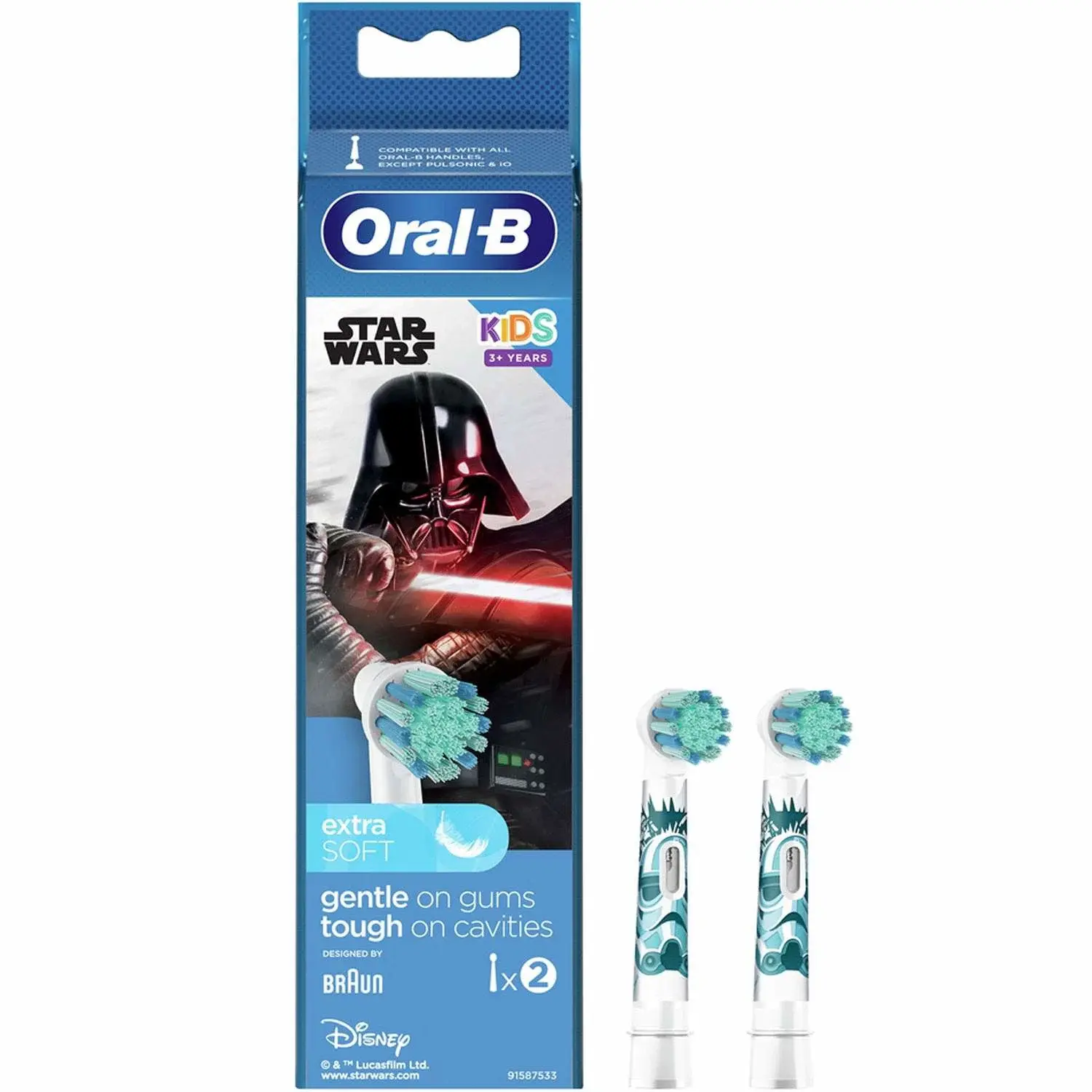 Oral B Børstehode Star Wars 2stk