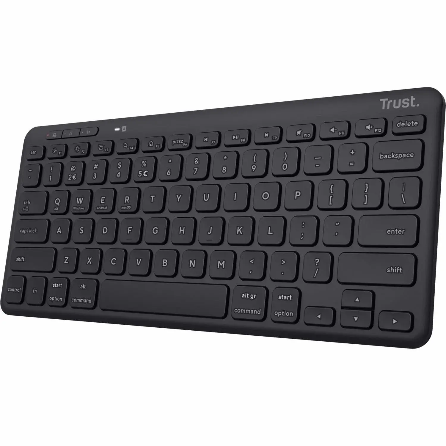 Trust Lyra Kompakt trådløst tastatur nordisk layout