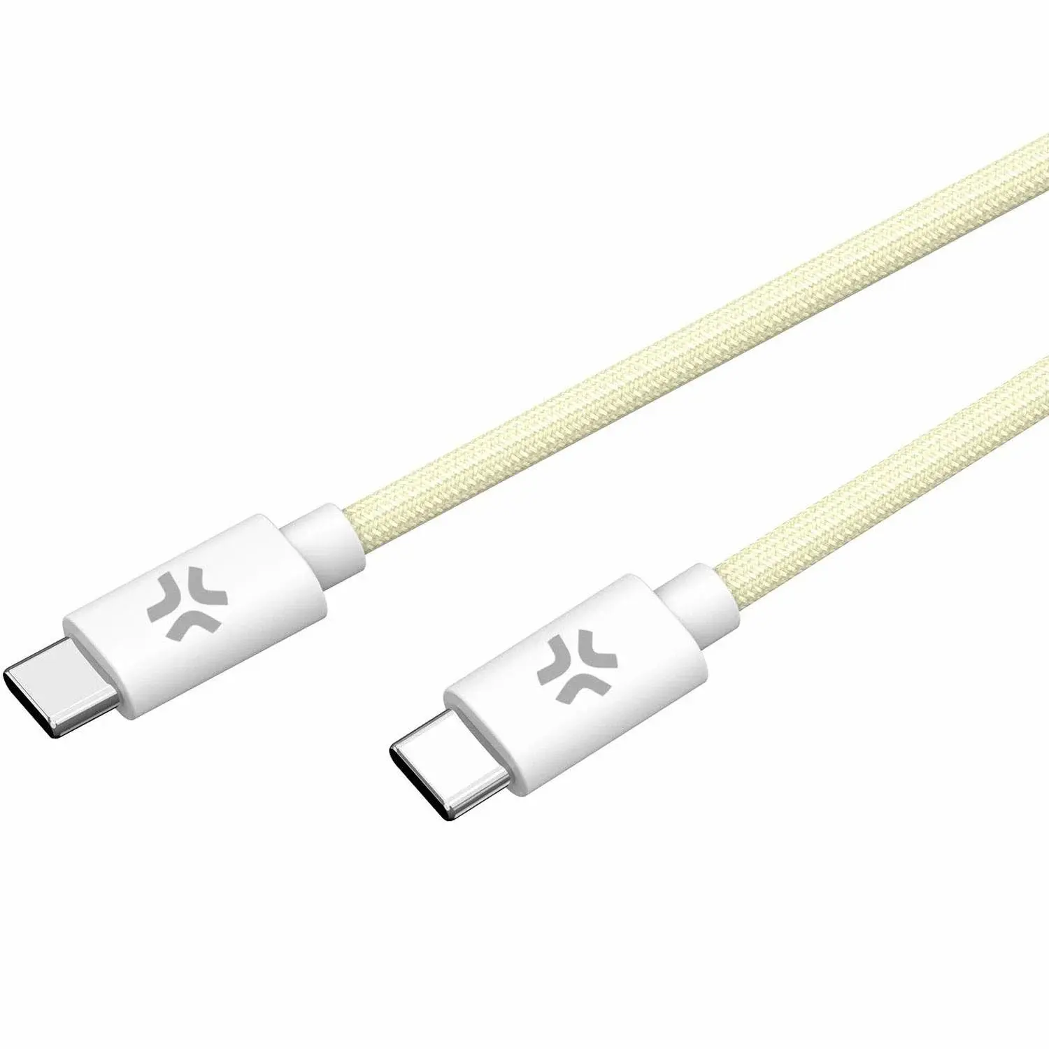 Celly USB-C - USB-C kabel 60W 1,5 m Gul
