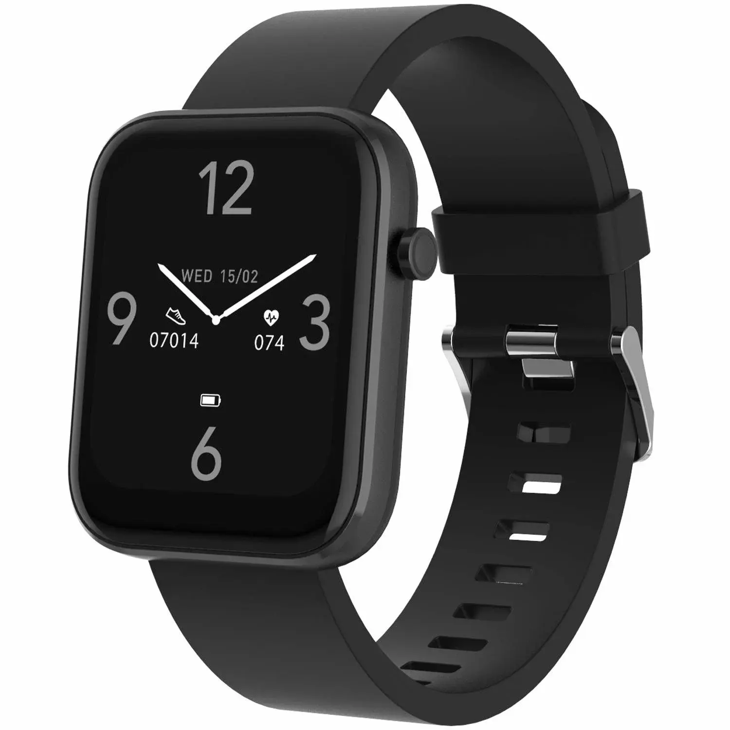 Denver SW-182B Bluetooth smartklokke med pulsmåler, blodtrykk og blodoksygenmåler