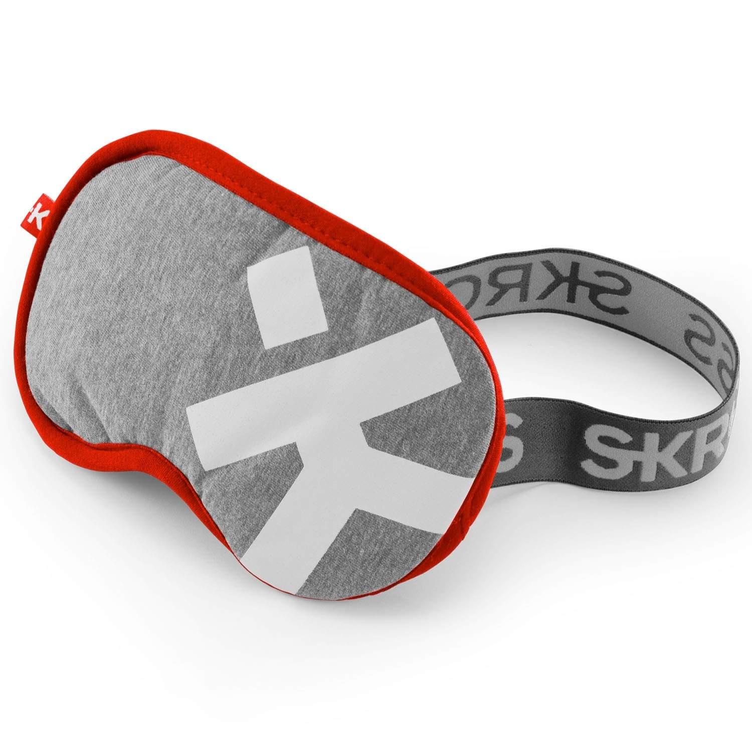 SKROSS Sovemaske Delux Lys grå