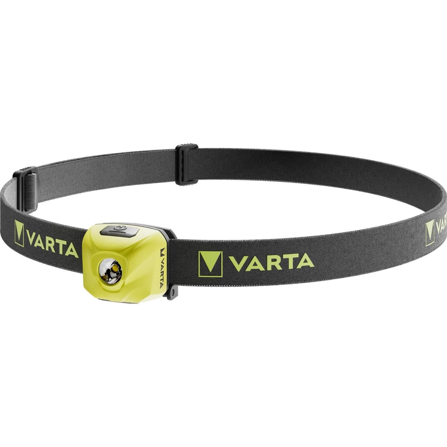 Varta Outdoor Sports Ultralight H30R Hodelykt 300 lm Gul