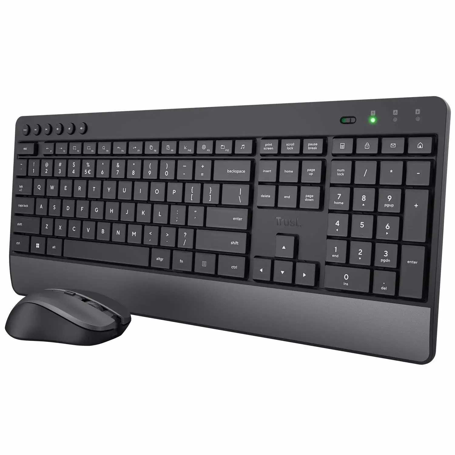 Trust Trezo trådløst tastatur og mus Eco-design