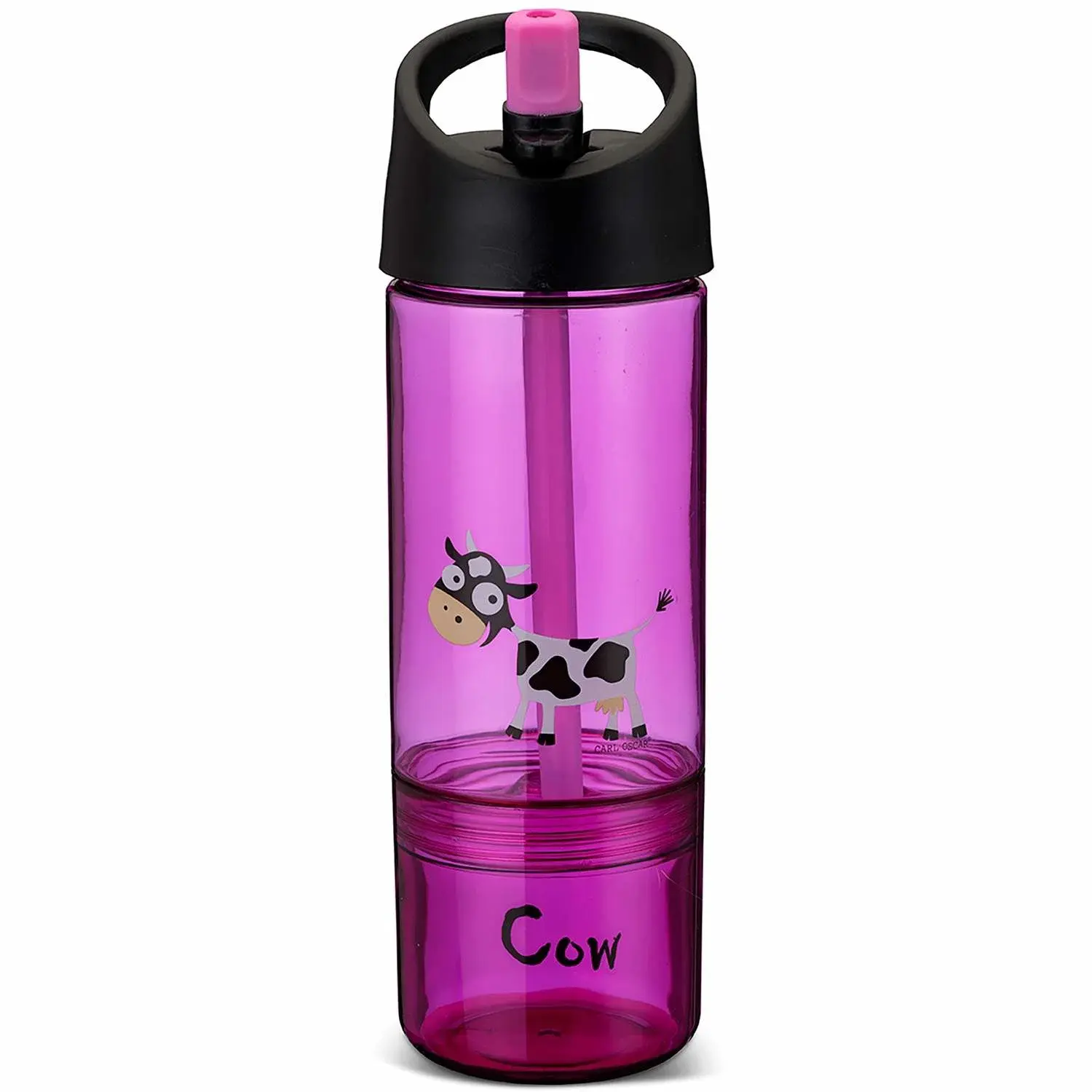 Carl Oscar Barneflaske 2 i 1 0,3 + 0,15L Cerise