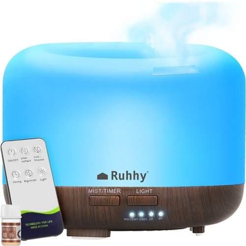 Ruhhy Aroma Diffuser med LED og fjernkontroll