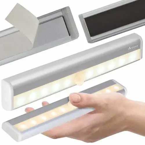 Izoxis Selvklebende LED-lampe med bevegelsessensor