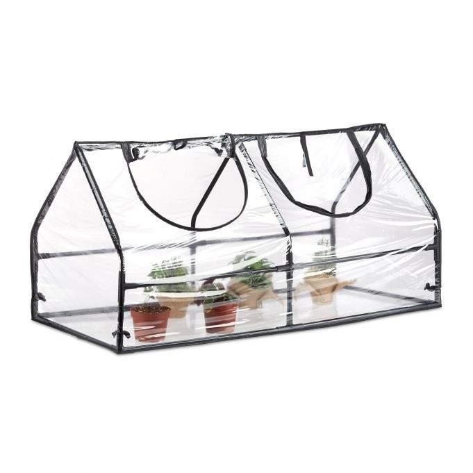 RXS Drivhus PVC med 2 vinduer