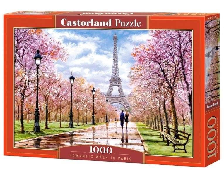 IKA CASTORLAND Puslespill 1000 elementer Romantic Walk In Paris Romantic Walk In Paris 68x47cm