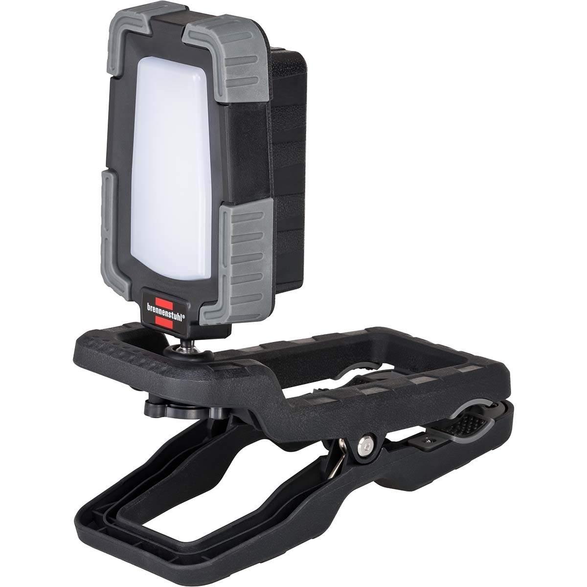 Nedis Klembar LED-arbeidslampe 1050 MA (batteri LED-arbeidslampe 10W, 950lm, IP65, 12 timers brenntid, konstruert i Tyskland)
