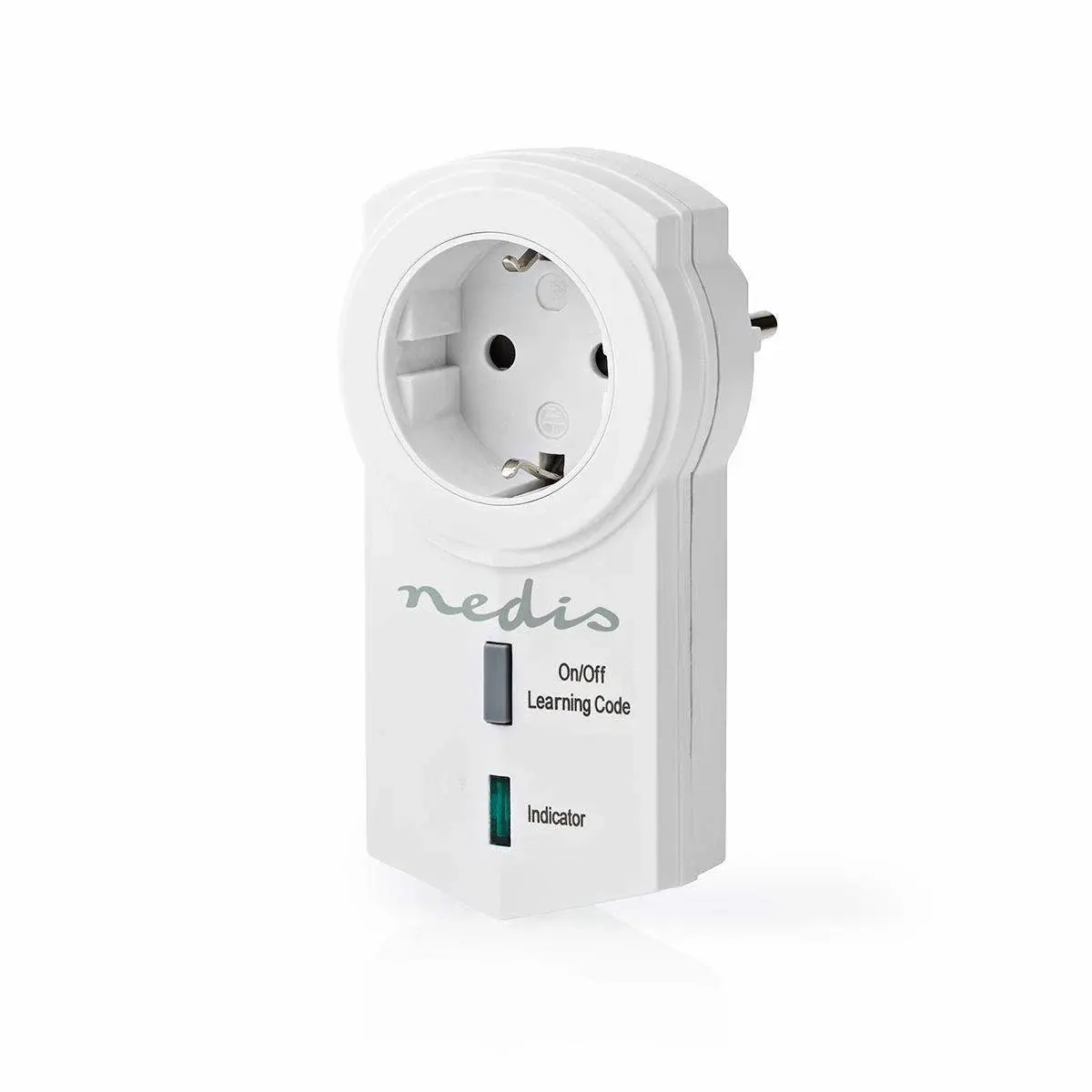 Nedis RF-Kontakt | Mesh / 433 MHz | IP20 | 3680 W | Jordet kontakt / Type F (CEE 7/7) | -10 - 40 °C | Hvit