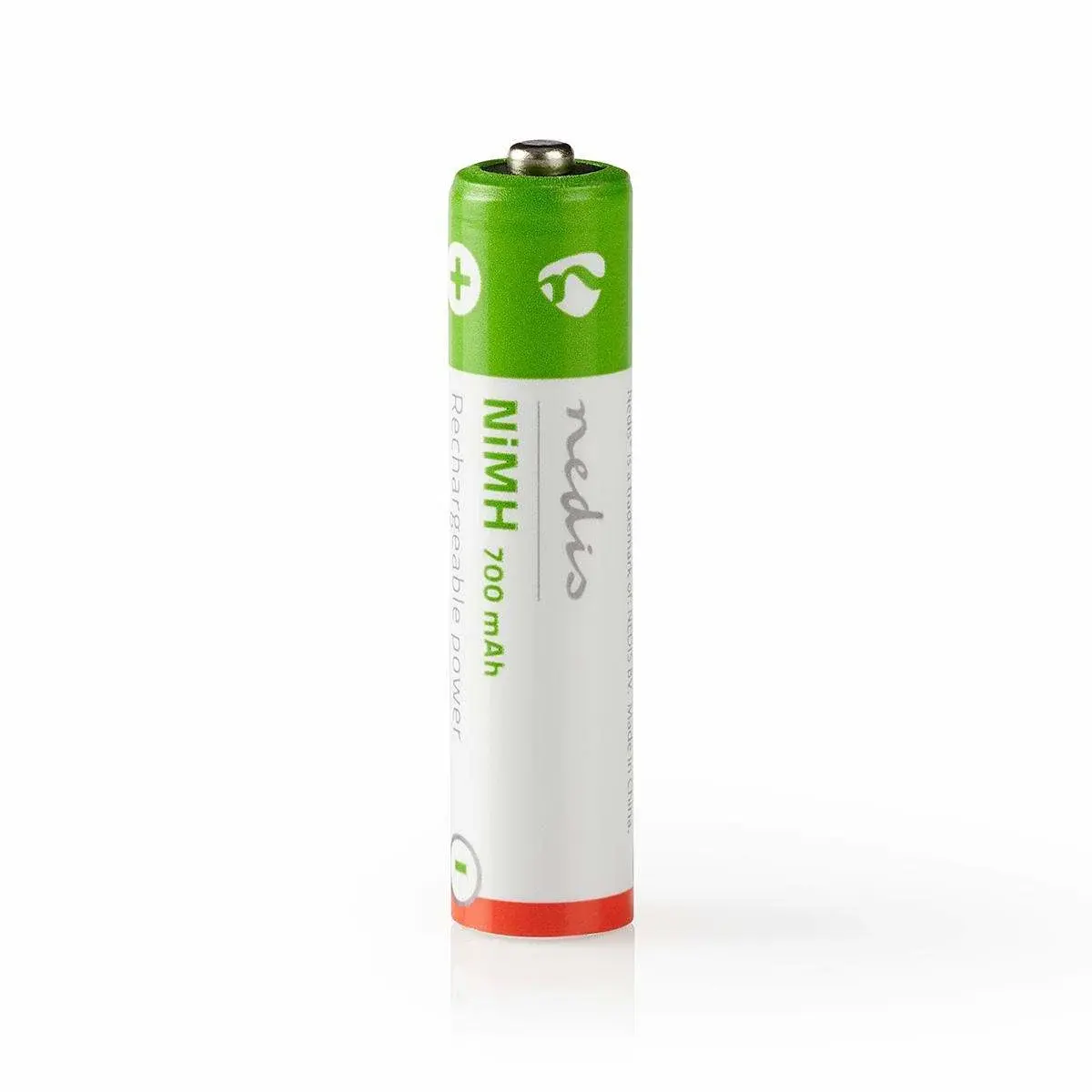 Nedis Oppladbare Ni-MH batteri AAA | 1.2 V DC | 700 mAh | Forhånds ladet | 2-Blister