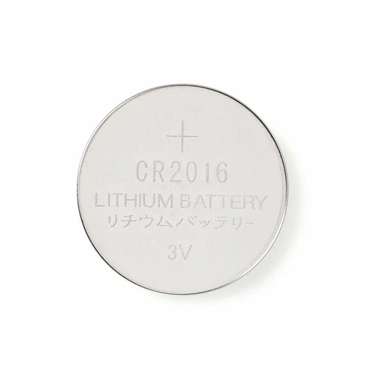 Nedis Lithium knappecellebatteri CR2016 | 3 V DC | 5-Blister | Sølv