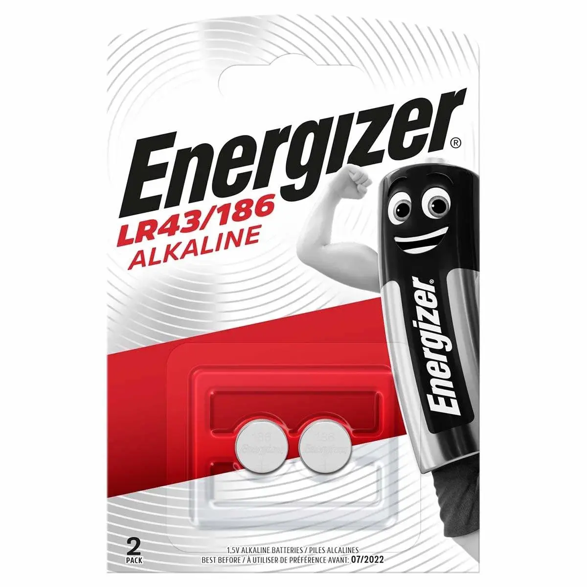Nedis Alkaline Batteri LR43 | 1.5 V | 2-Blister