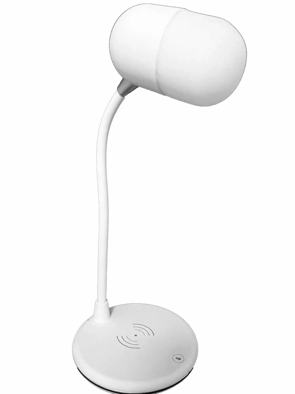 Pricenet Grundig ED-72546: 3-i-1 LED-bordlampe, Bluetooth-høyttaler og trådløs lader