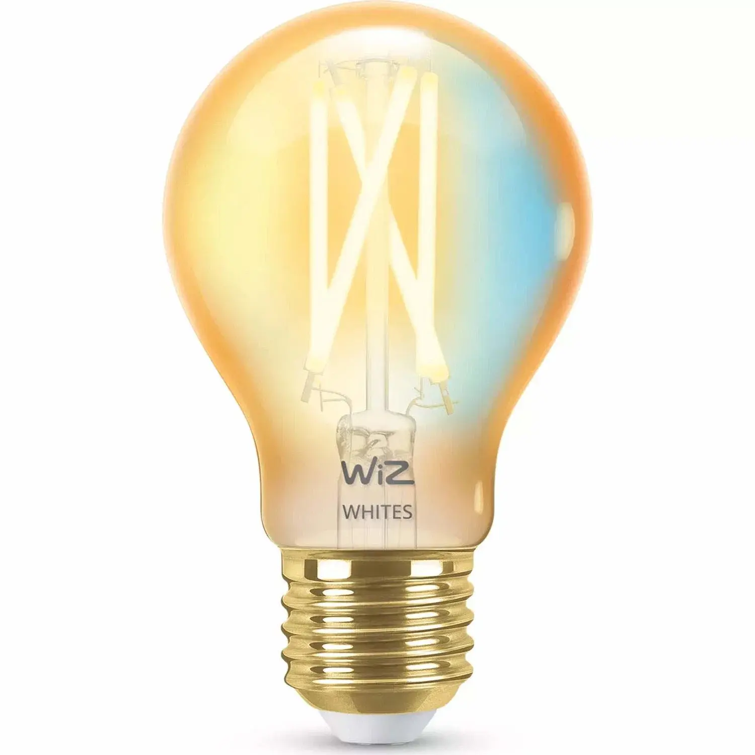 WiZ WiFi Smart LED E27 50W Filament Amber Varm-kjølig hvit 640 lm
