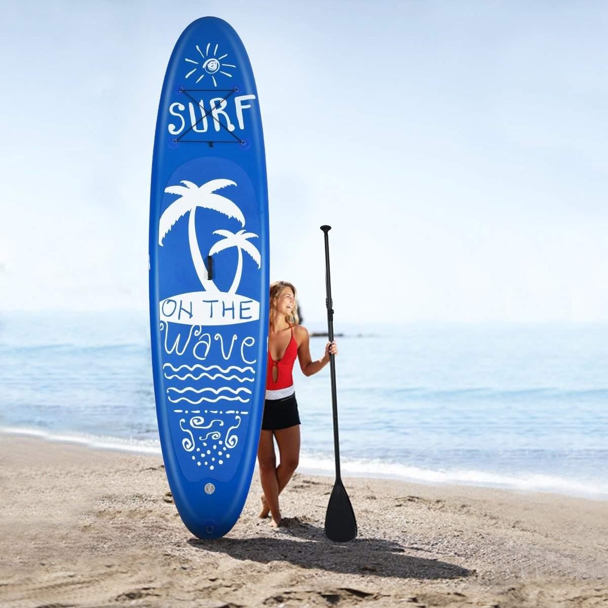 CWY SUP Board Oppblåsbart Stand up Board Paddle Board Navy-S