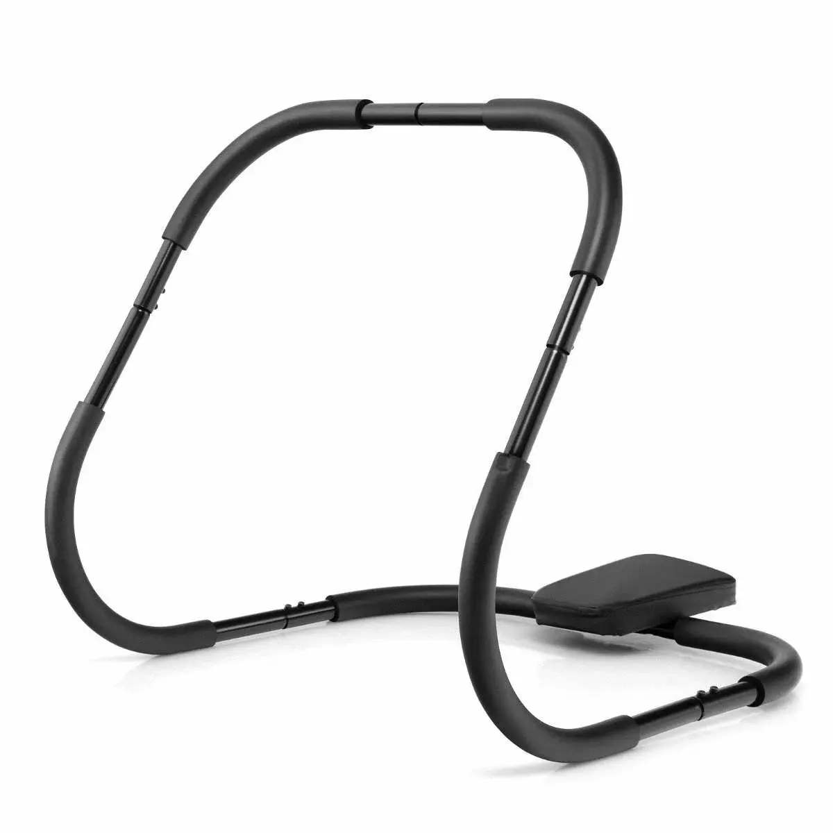 CWY Magemuskeltrener med Soft Grip Styrketreningsutstyr Treningsutstyr Sort